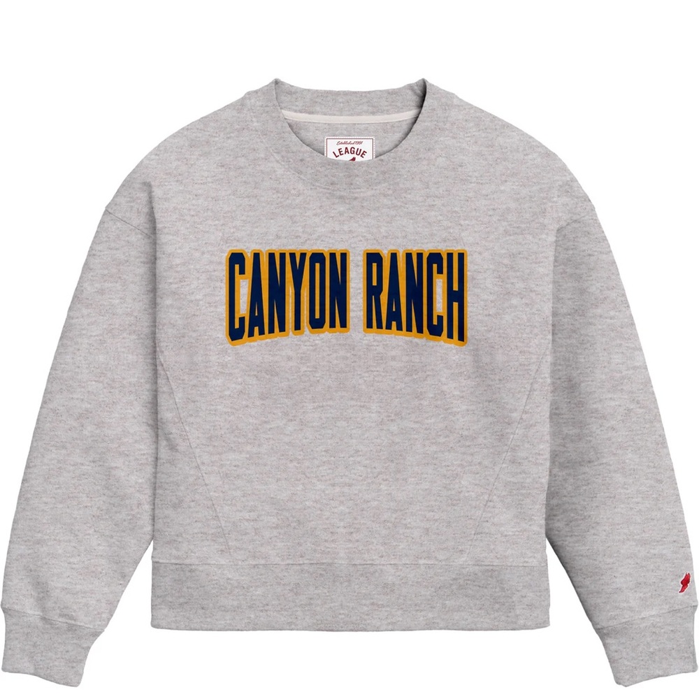 Legacy Canyon Ranch 1636 Women's Boxy Crew Ash